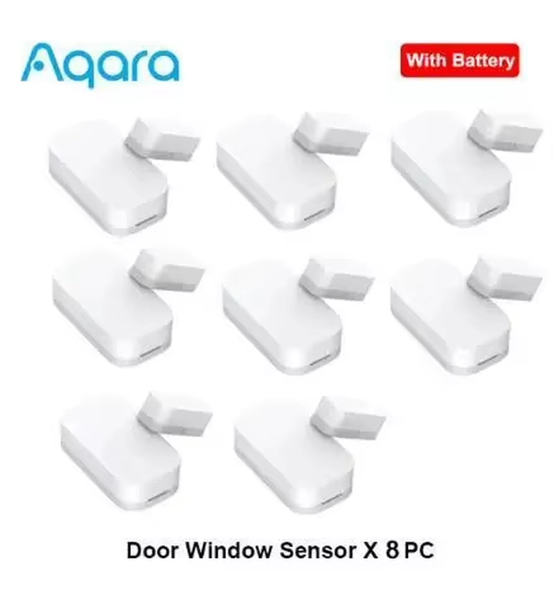 Door Window Sensor Zigbee Wireless Connection Alarm Smart Mini Door Sensor Work with Gateway Mi Home Homekit APP