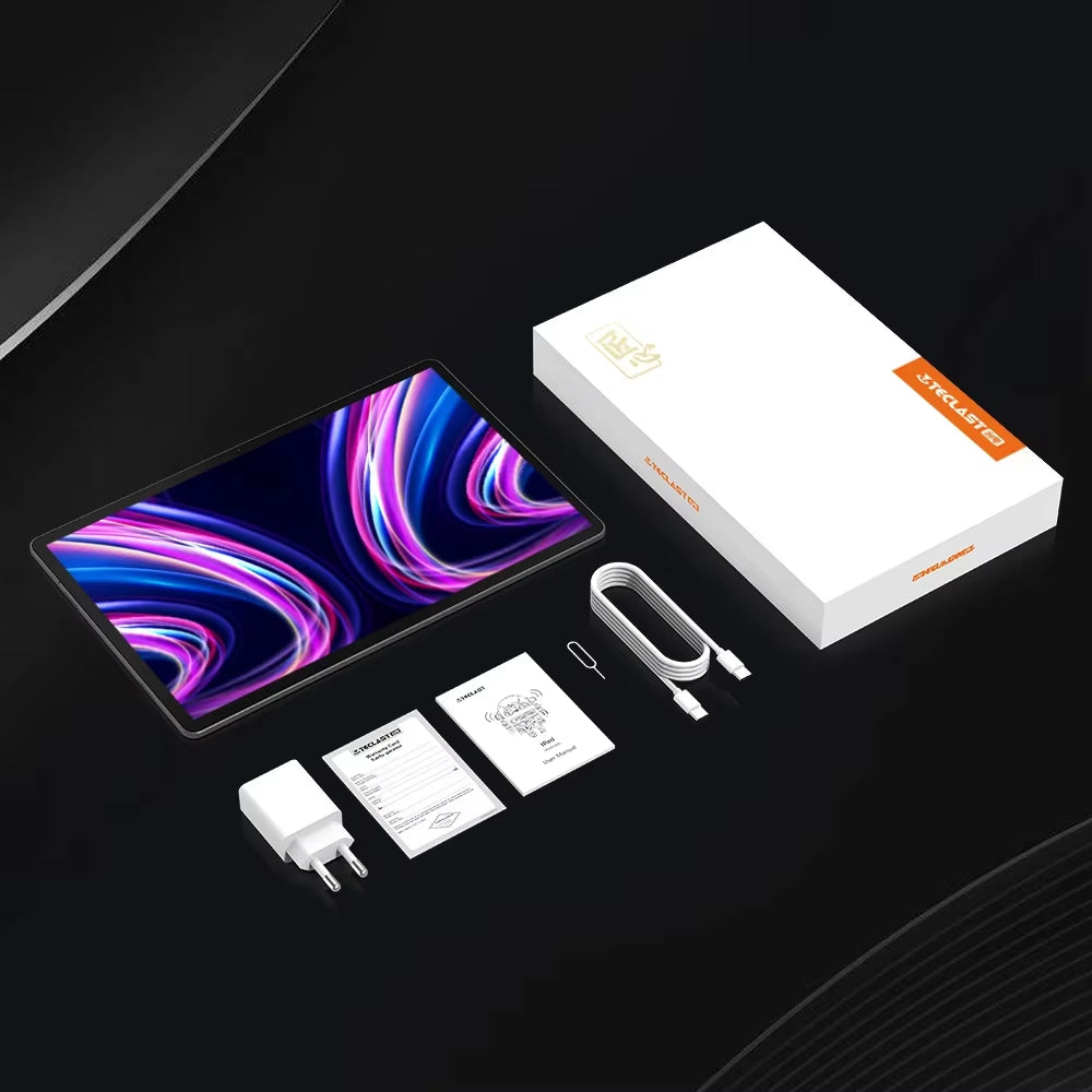 【New】 T50 plus Android 14 Tablet 11" 2K 90Hz High Refresh 6GB +256GB UNISOC T620 8000Mah Battery 8MP+13MP Camera 4G Tab