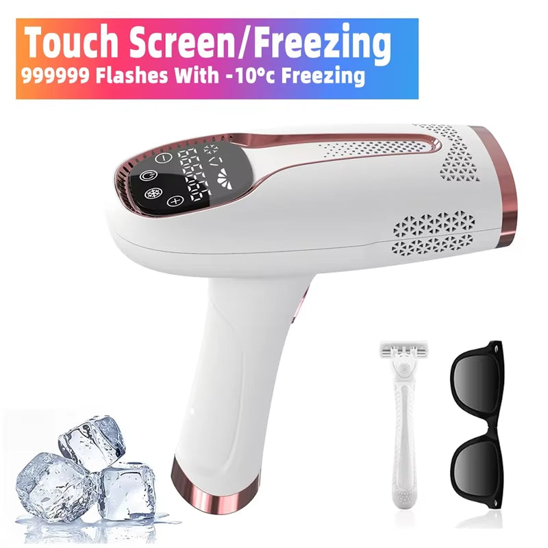 Body Bikini IPL 999,999 Flashes Depilator Pulses Permanent Laser Epilator Painless for Women Hair Removal Home Use Devices