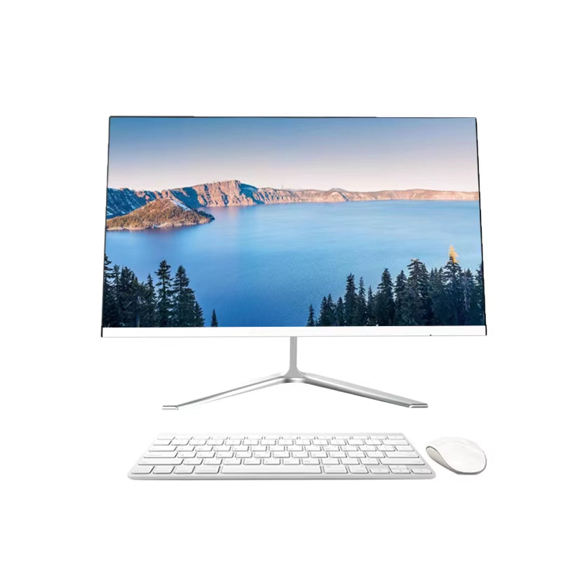 All in One Computer Ultra-Thin 24 Inch Intel Core I5/I7 Gamer PC 8/16GM RAM All in One PC Monitor Full Set Desktop