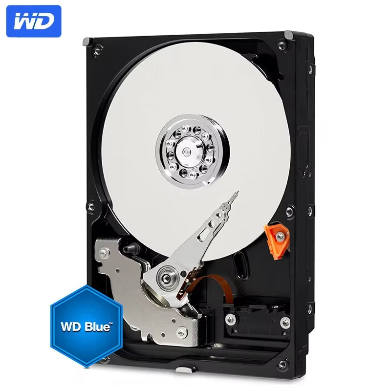 WD Blue 1TB 2TB 3TB 4TB 6TB 500GB Hard Drive HDD SATA III 6 Gb/S 3.5" Harddisk for Desktop PC Computer