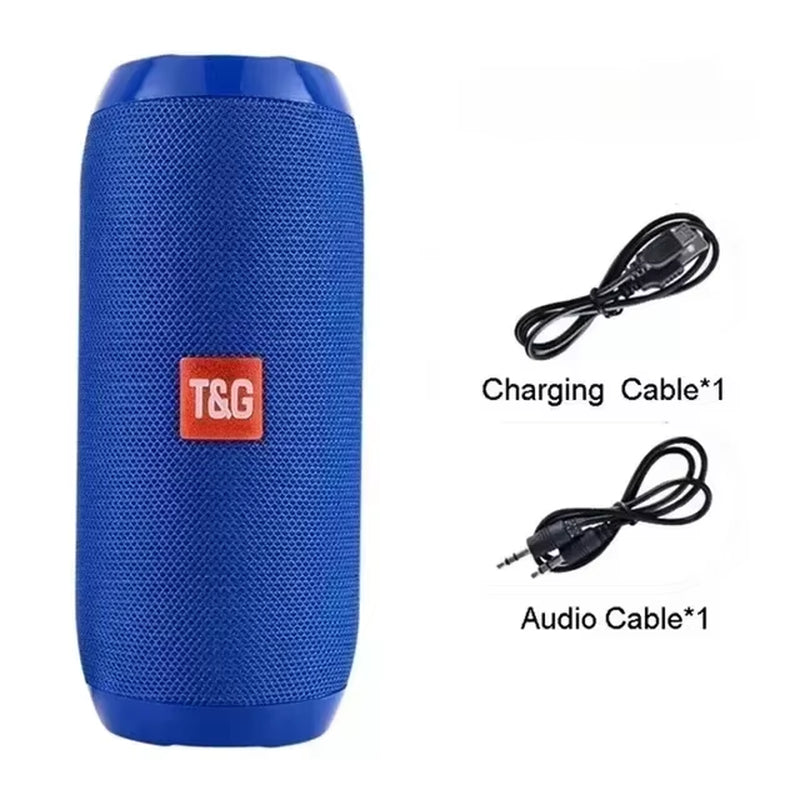 Portable Speaker Wireless Bluetooth-Compatible Subwoofer Outdoor Waterproof Loudspeaker Stereo Surround Support FM Radiotf