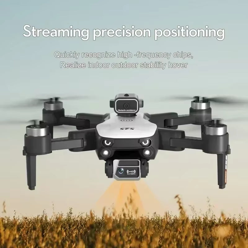 New S2S Mini Drone Profesional 8K HD Camera Fly 25Min Obstacle Avoidance Brushless Foldable Quadcopter Optical for Xiaomi