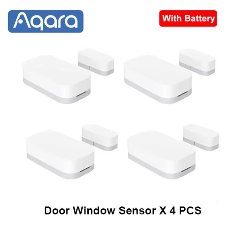 Door Window Sensor Zigbee Wireless Connection Alarm Smart Mini Door Sensor Work with Gateway Mi Home Homekit APP