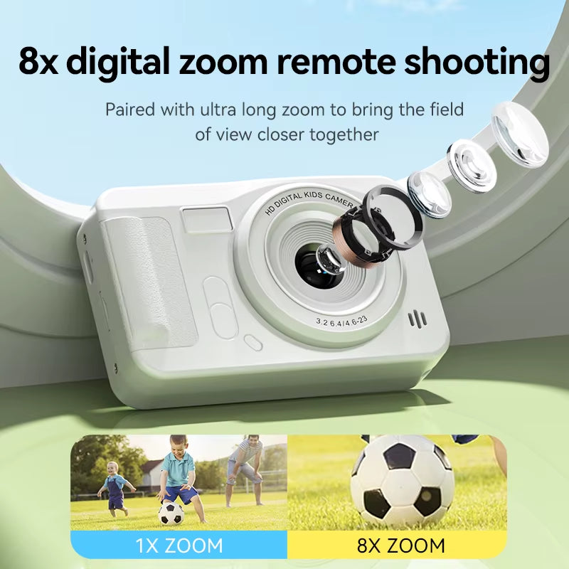 New 4K Digital Camera 4400W Pixel Retro Ccd Portable Card Camera Entry-Level Camera Dual Camera Flash 50Mlilion Pixel Auto Focus