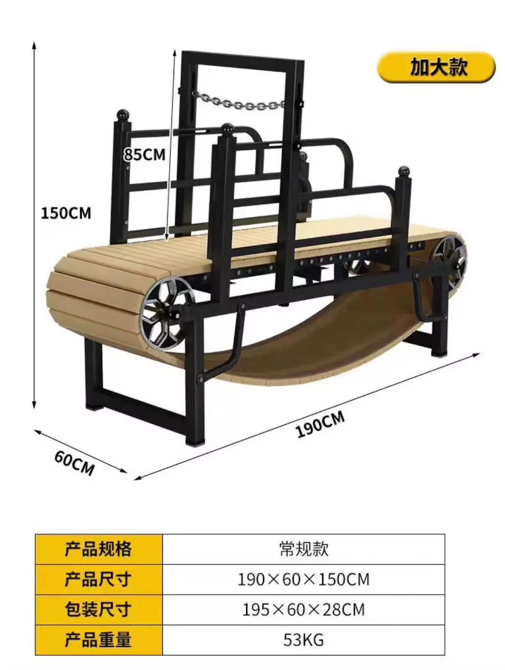 Heavy Duty Pet Dog Running Fitness Home Training and Exercise Dog Treadmill Walking Machine with Unpowered Treadmill for Dogs