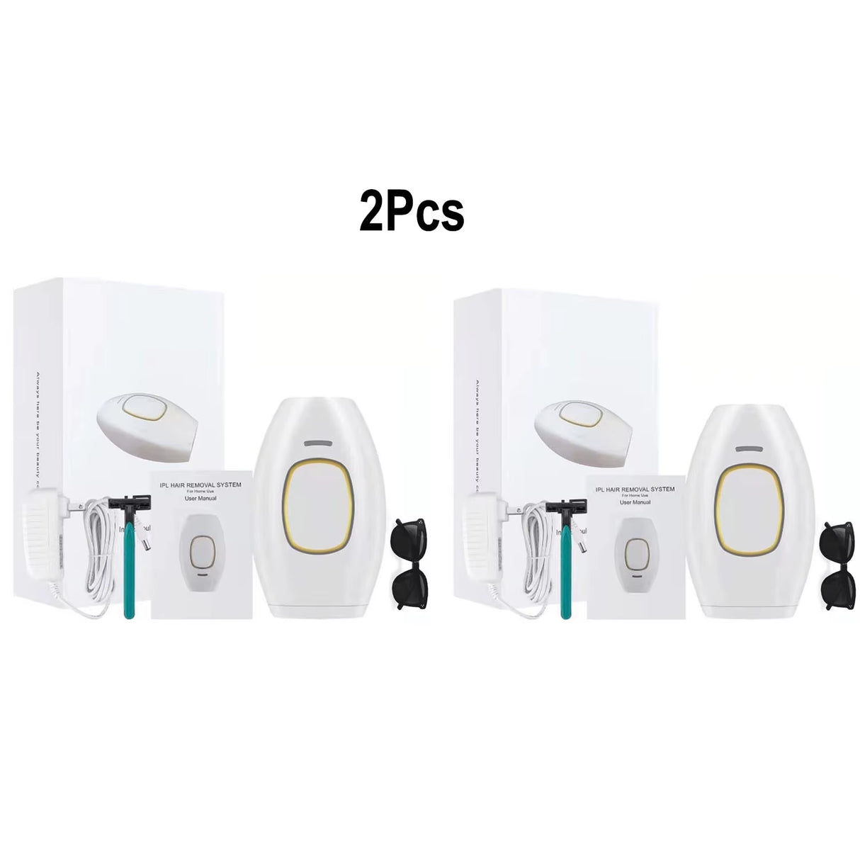 IPL Hair Removal Device for Women Painless Permanent Full Body Facial Upper Lip Bikini Legs Arms Face Lazer Women'S Shaver