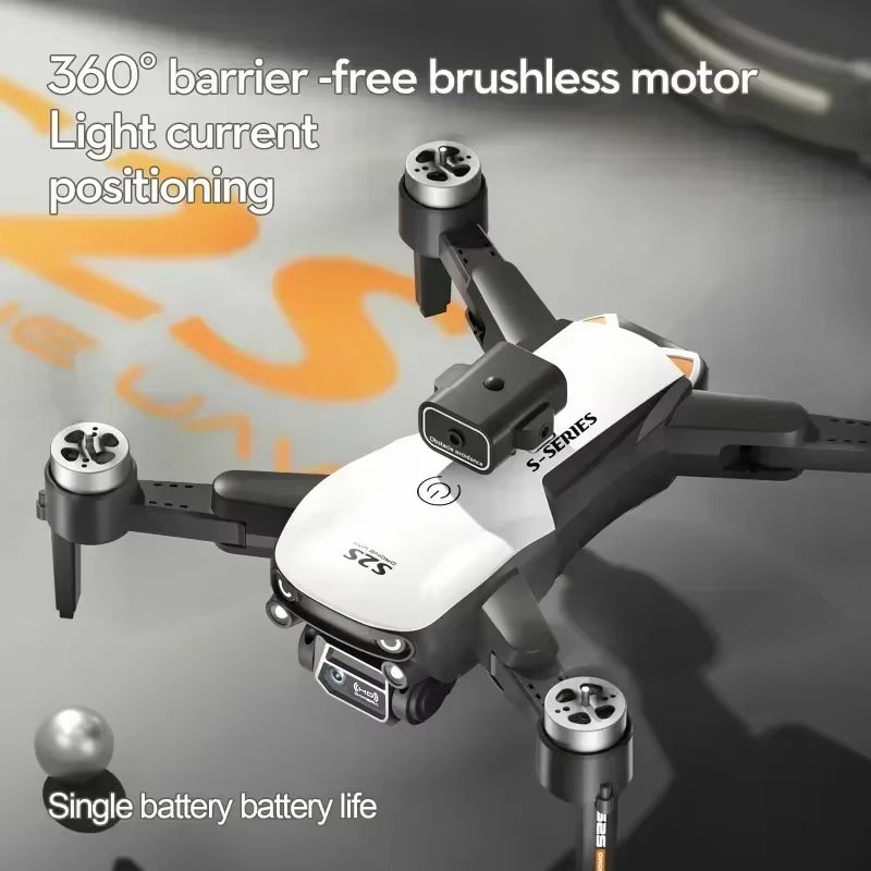 New S2S Mini Drone Profesional 8K HD Camera Fly 25Min Obstacle Avoidance Brushless Foldable Quadcopter Optical for Xiaomi