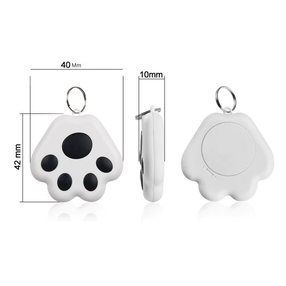 Mini GPS Tracker with Bluetooth 5.0 for Pet, Child, Bag, and Wallet Tracking - Smart Finder Locator for iOS and Android