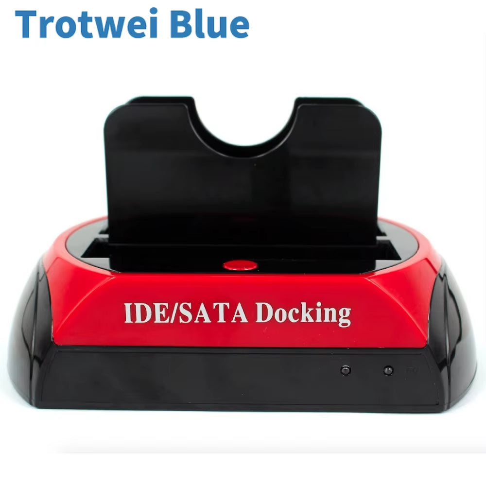 2.5'' 3.5'' HDD Docking All in One Dock Station Esata USB 2.0 to IDE SATA External Hard Disk Housing Case Backup Dock