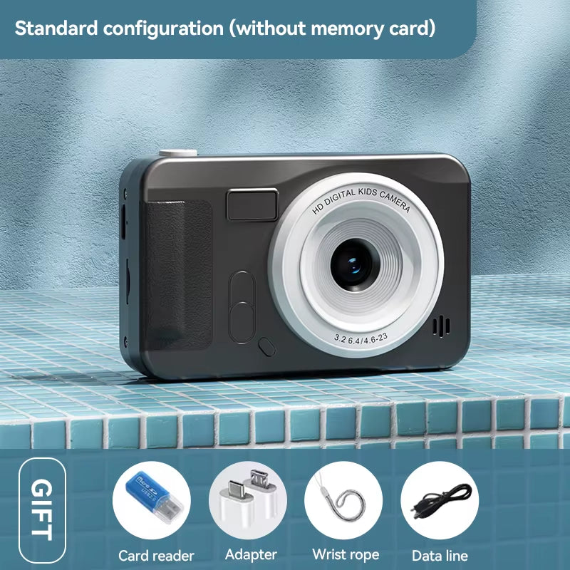 New 4K Digital Camera 4400W Pixel Retro Ccd Portable Card Camera Entry-Level Camera Dual Camera Flash 50Mlilion Pixel Auto Focus