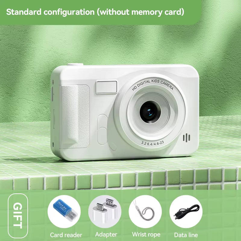 New 4K Digital Camera 4400W Pixel Retro Ccd Portable Card Camera Entry-Level Camera Dual Camera Flash 50Mlilion Pixel Auto Focus