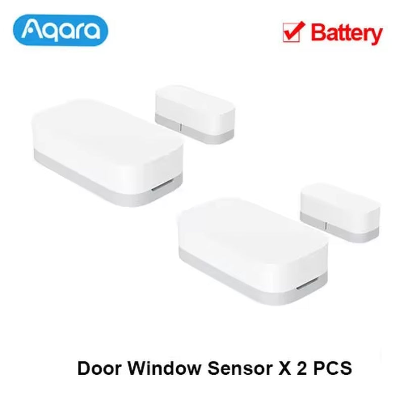 Door Window Sensor Zigbee Wireless Connection Alarm Smart Mini Door Sensor Work with Gateway Mi Home Homekit APP