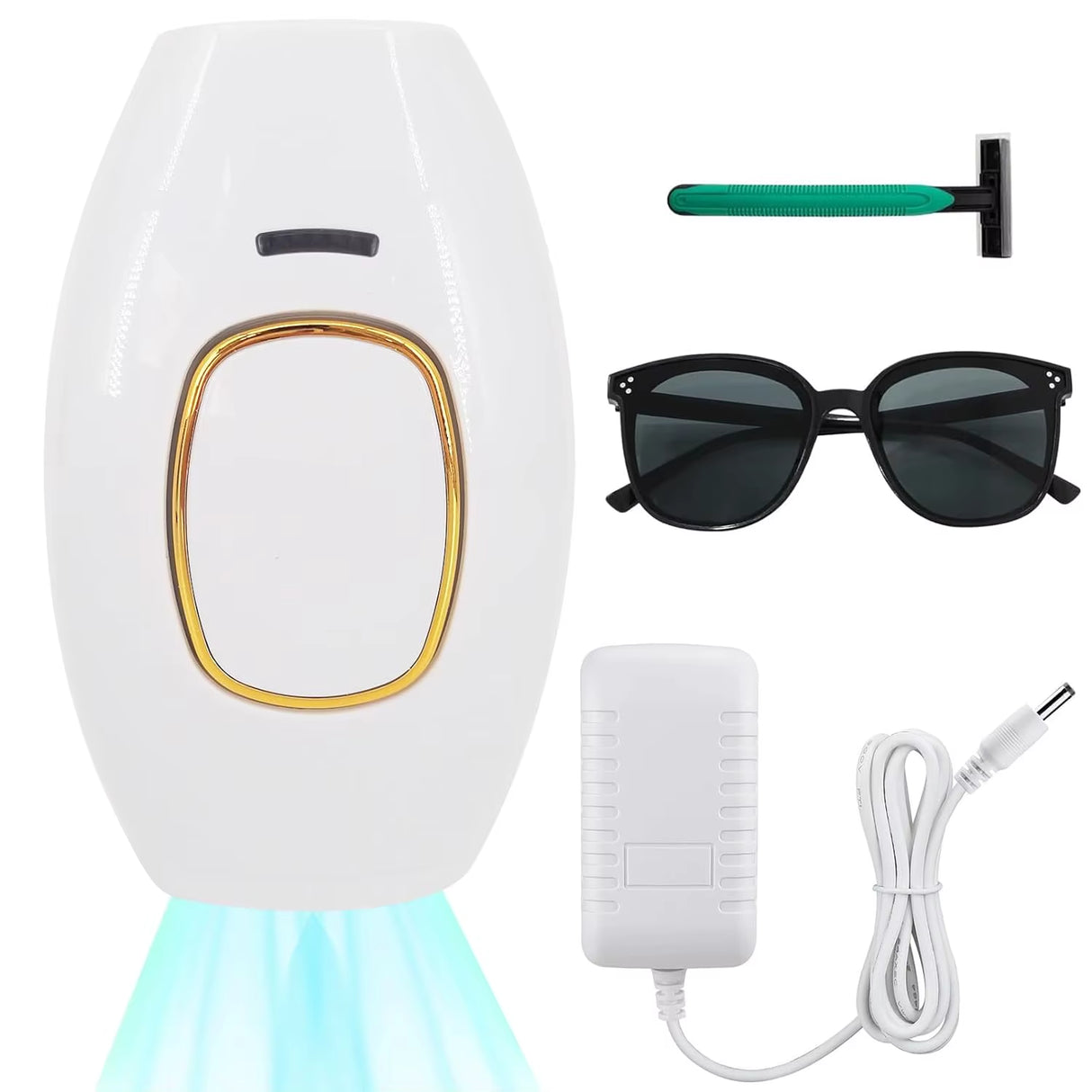 IPL Hair Removal Device for Women Painless Permanent Full Body Facial Upper Lip Bikini Legs Arms Face Lazer Women'S Shaver