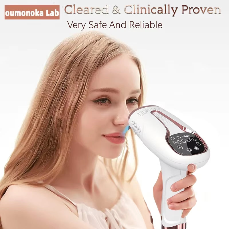 Body Bikini IPL 999,999 Flashes Depilator Pulses Permanent Laser Epilator Painless for Women Hair Removal Home Use Devices