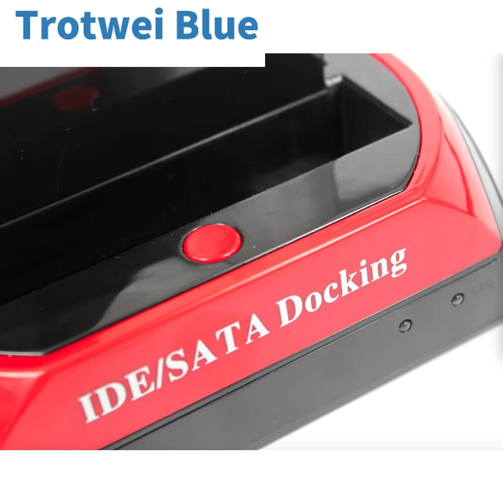 2.5'' 3.5'' HDD Docking All in One Dock Station Esata USB 2.0 to IDE SATA External Hard Disk Housing Case Backup Dock