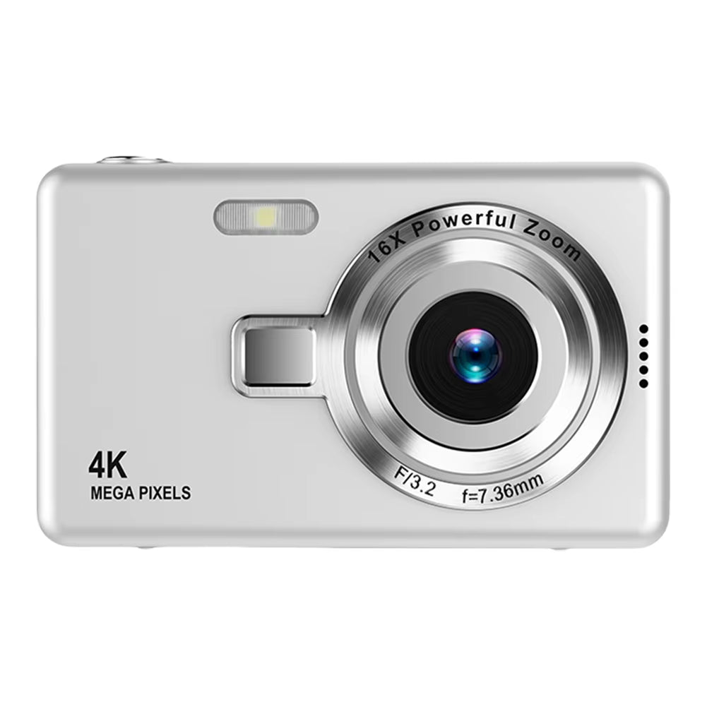 CCD 1080P Digital Camera 96MP Autofocus Vlogging Camera 16X Zoom Video Camcorder 2.4 Inch IPS Screen for Kid Adult Photography