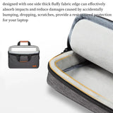 15.6 Inch Laptop Bag for Macbook Pro 16 15 M4 Microsoft HP Lenovo Acer Asus Razer Samsung Chromebook Shoulder Carrying Briefcase