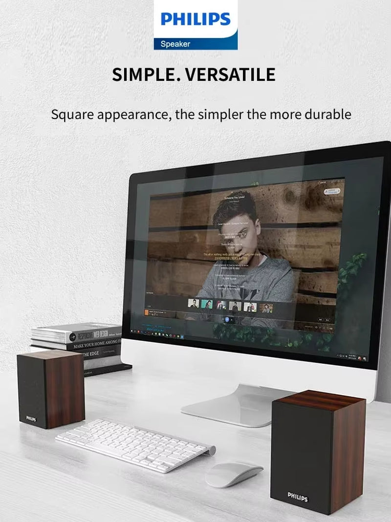 SPA20 Speaker Bluetooth with 360 Degree Surround Sound Bluetooth Wireless Stereo for Computer Macbook Laptop