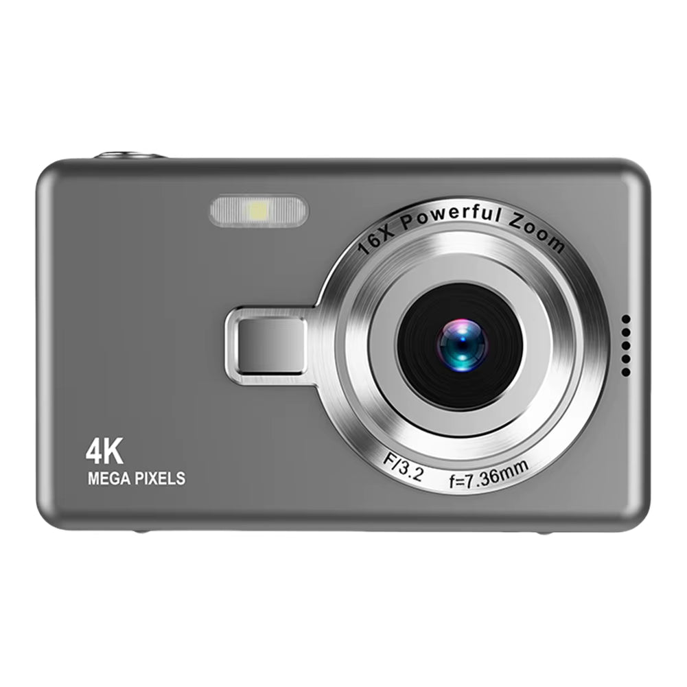 CCD 1080P Digital Camera 96MP Autofocus Vlogging Camera 16X Zoom Video Camcorder 2.4 Inch IPS Screen for Kid Adult Photography