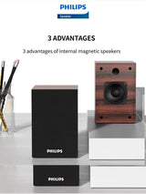 SPA20 Speaker Bluetooth with 360 Degree Surround Sound Bluetooth Wireless Stereo for Computer Macbook Laptop