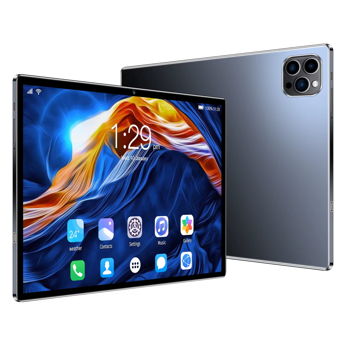 Android 10.1 Inch Tablet Pc Google Play Octa Core Dual Cameras Dual SIM 3G Phone Call Tablets Bluetooth Wifi 4GB+ 64GB ROM