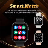 New Smart Watch 1.73 Inch Color Screen Full Touch Custom Dial Bluetooth Call Men Women Smart Watch Android IOS