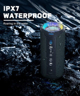 Bluetooth Speakers 40W Enhanced Bass Portable Outdoor Wireless Speaker 30Hrs IP7 Waterproof Shower Speaker Bluetooth 5.3