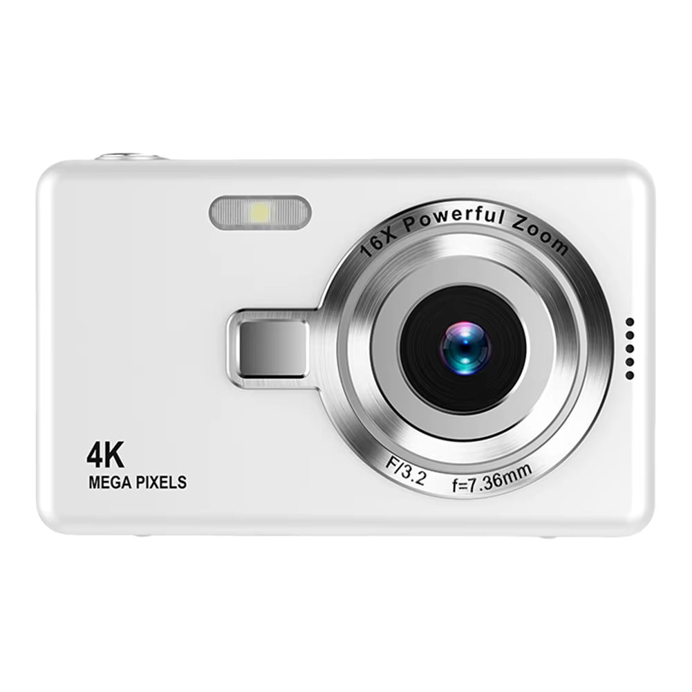 CCD 1080P Digital Camera 96MP Autofocus Vlogging Camera 16X Zoom Video Camcorder 2.4 Inch IPS Screen for Kid Adult Photography