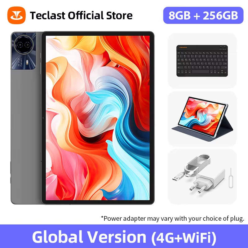 【World Premiere】 T65 Max 13" HD Display Android 14 Tablet Mediatek G99 8GB RAM 256GB ROM 10000Mah Battery Widevine L1