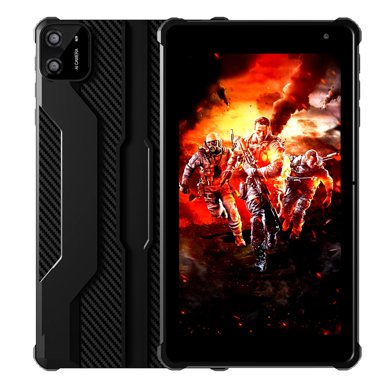 Androidタブレット 8GB RAM 64GB ROM ブラック Free Shipping! ZZB Android 14 Tablet 10 Inch, 8GB RAM 64GB