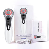 4 in 1 RF EMS Facial Massager Face Lift Multifunction Firm Device Led Skin Rejuvenation Machine Wrinkle Removal Skin Care Tools