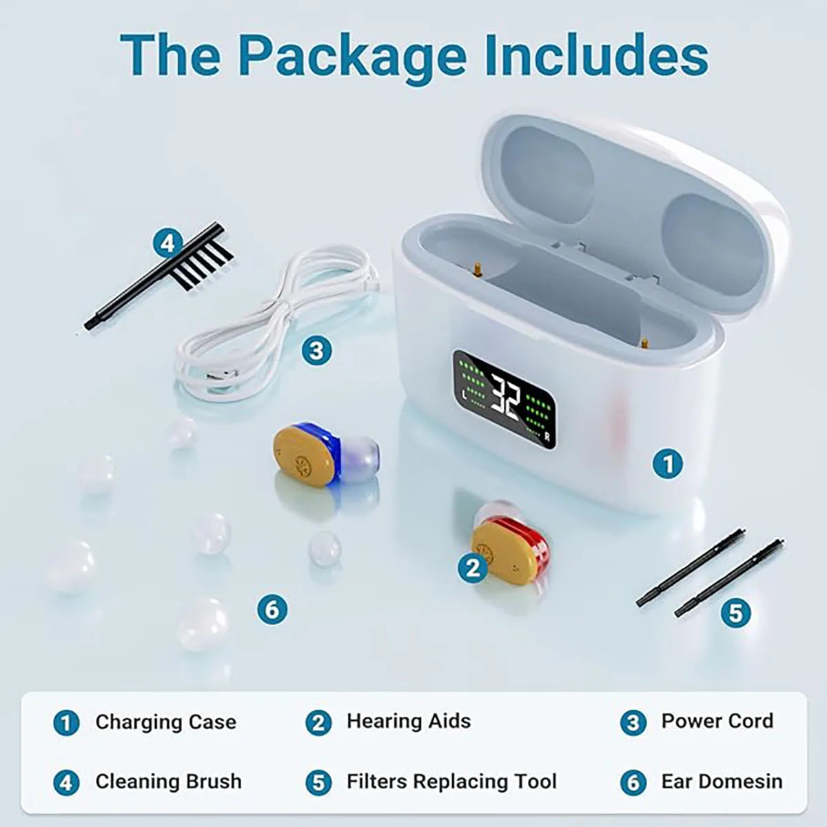 ClearSound Rechargeable Hearing Aids