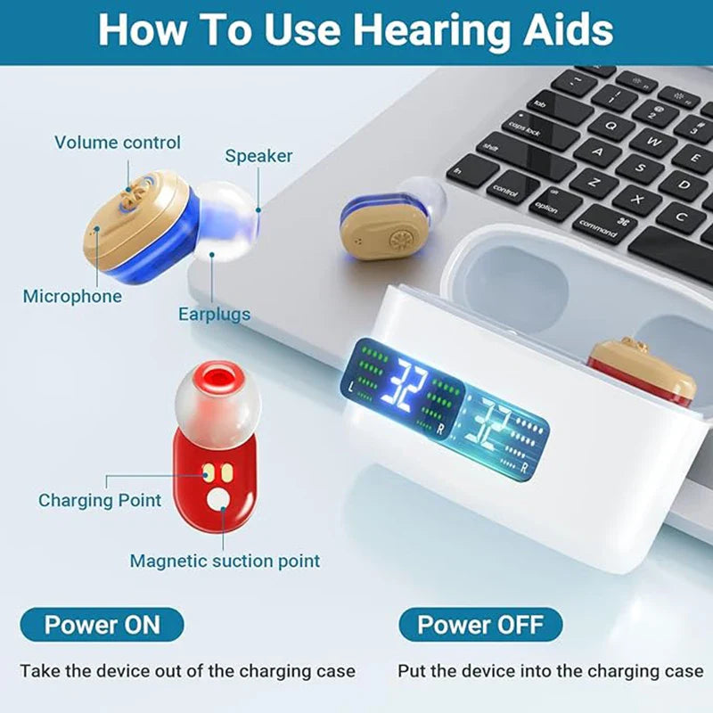 ClearSound Rechargeable Hearing Aids