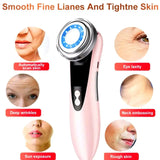 4 in 1 RF EMS Facial Massager Face Lift Multifunction Firm Device Led Skin Rejuvenation Machine Wrinkle Removal Skin Care Tools