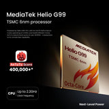 【World Premiere】 T65 Max 13" HD Display Android 14 Tablet Mediatek G99 8GB RAM 256GB ROM 10000Mah Battery Widevine L1