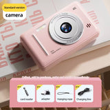 4K Digital Camera 5000W Pixel Retro CCD Portable Card Camera Entry-Level Camera Dual Camera Flash 50 Million Pixels Auto Focus