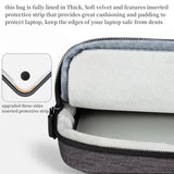 15.6 Inch Laptop Bag for Macbook Pro 16 15 M4 Microsoft HP Lenovo Acer Asus Razer Samsung Chromebook Shoulder Carrying Briefcase