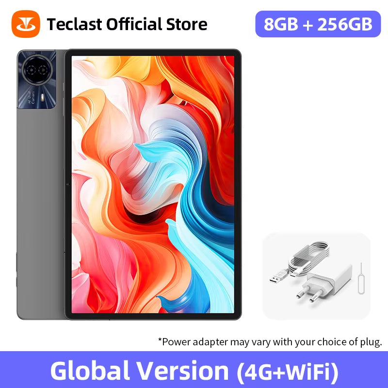 【World Premiere】 T65 Max 13" HD Display Android 14 Tablet Mediatek G99 8GB RAM 256GB ROM 10000Mah Battery Widevine L1