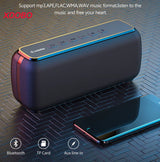 X8 II 60W Portable Bluetooth-Compatible Speakers 6600Mah Bass Sound Box Wireless Waterproof TWS Boombox
