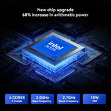 10 Inch Windows Tablet with Keyboard 8GB 128GB 4000Mah 2 in 1 PC Cheap Tablet Windows 11 Intel J4125 2.4G/5G Wifi